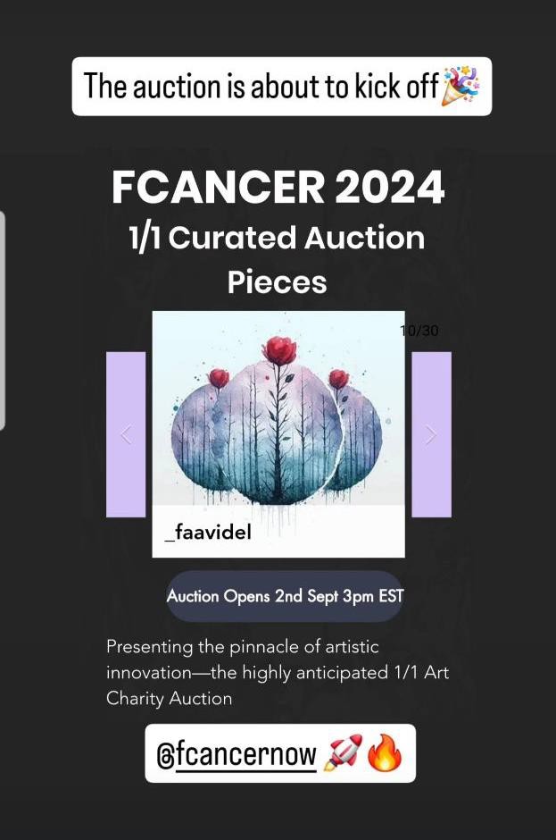 FCancer24 Charity Exhibition — Spatial Gallery